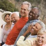 Diversified Active Adults Laughing