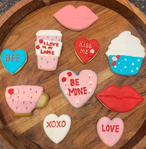 valentines cookies